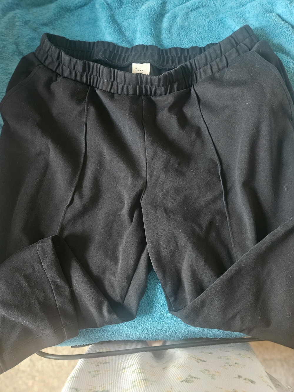 Womens Black Ankle/ Cropped Pants A New Day. XXL